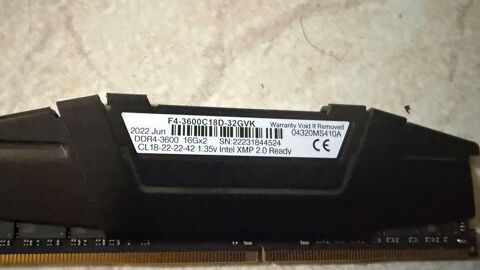 RAME MÉMOIRE PC CORSAIRE DDR4 16go 2133 35 Colombes (92)