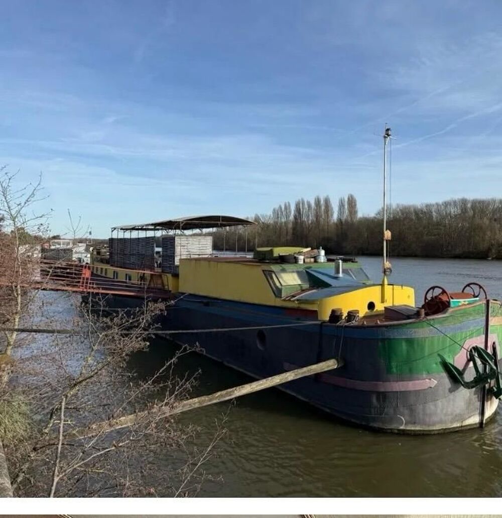 Vente Péniche Péniche à Juvisy sur Orge - 130m2 Juvisy-sur-orge