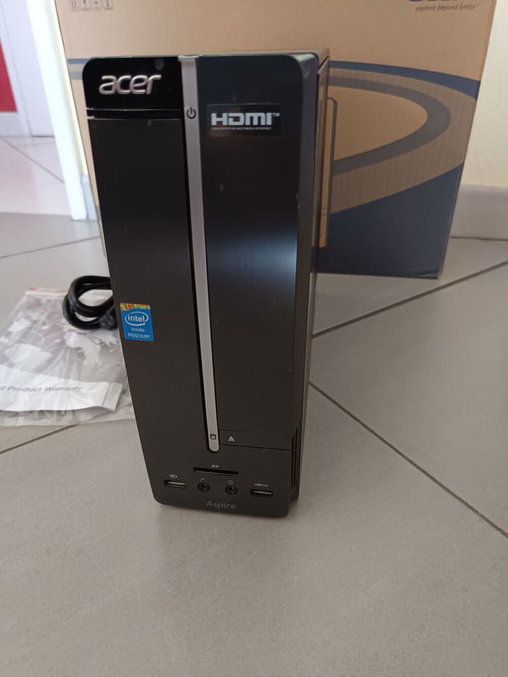 PC de bureau ACER Aspire XC-605 Matériel informatique