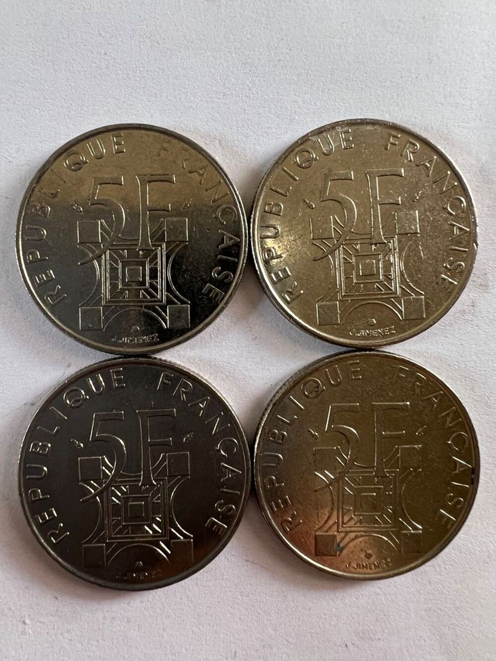 5 Francs 1889-1989 Tour Eiffel 