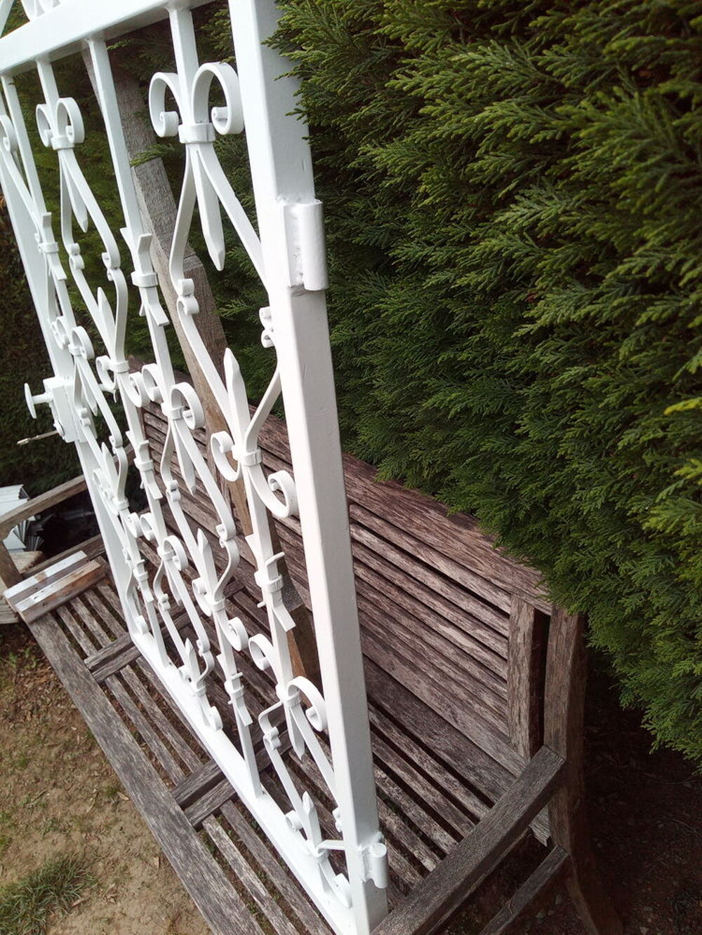 Portillon en m&eacute;tal Jardin