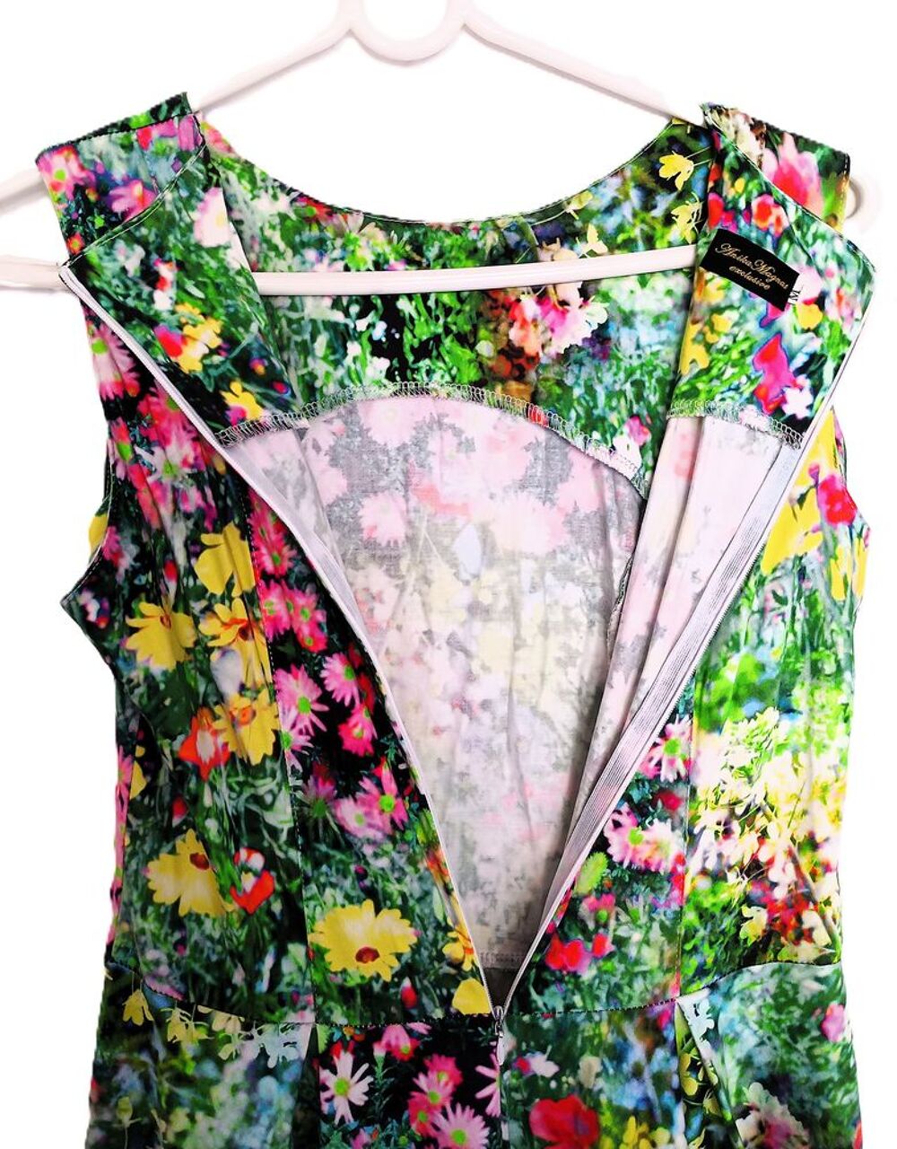 Superbe robe longue fleurie exceptionnelle marque Anika Ma Vêtements