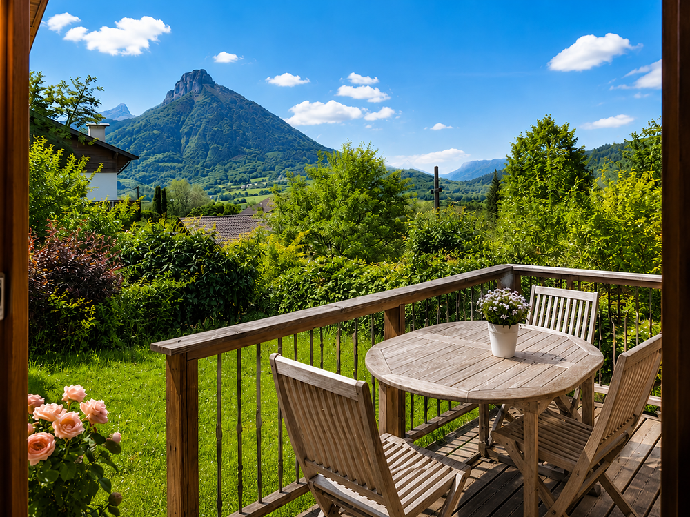Vente Maison Proche Annecy - Maison ossature bois  entre lac et montagnes Dingy-saint-clair