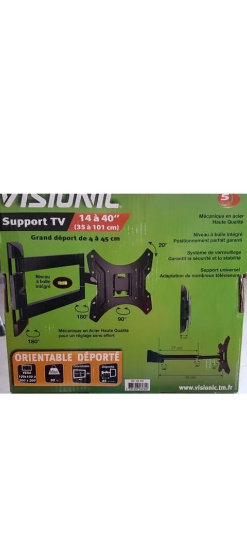 Support TV d�port� Brou-sur-Chantereine (77)
