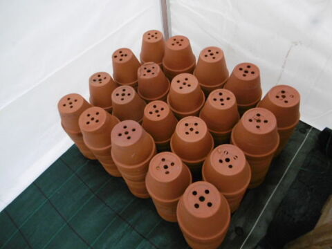 pots de culture jardin Gouville-sur-Mer (50)