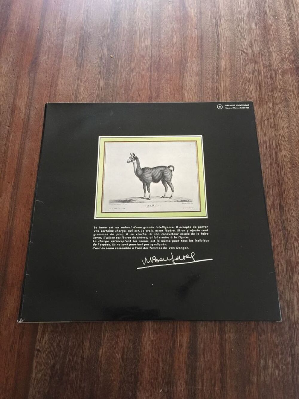 Vinyle 33 tours Serge Lama " Une &icirc;le " CD et vinyles
