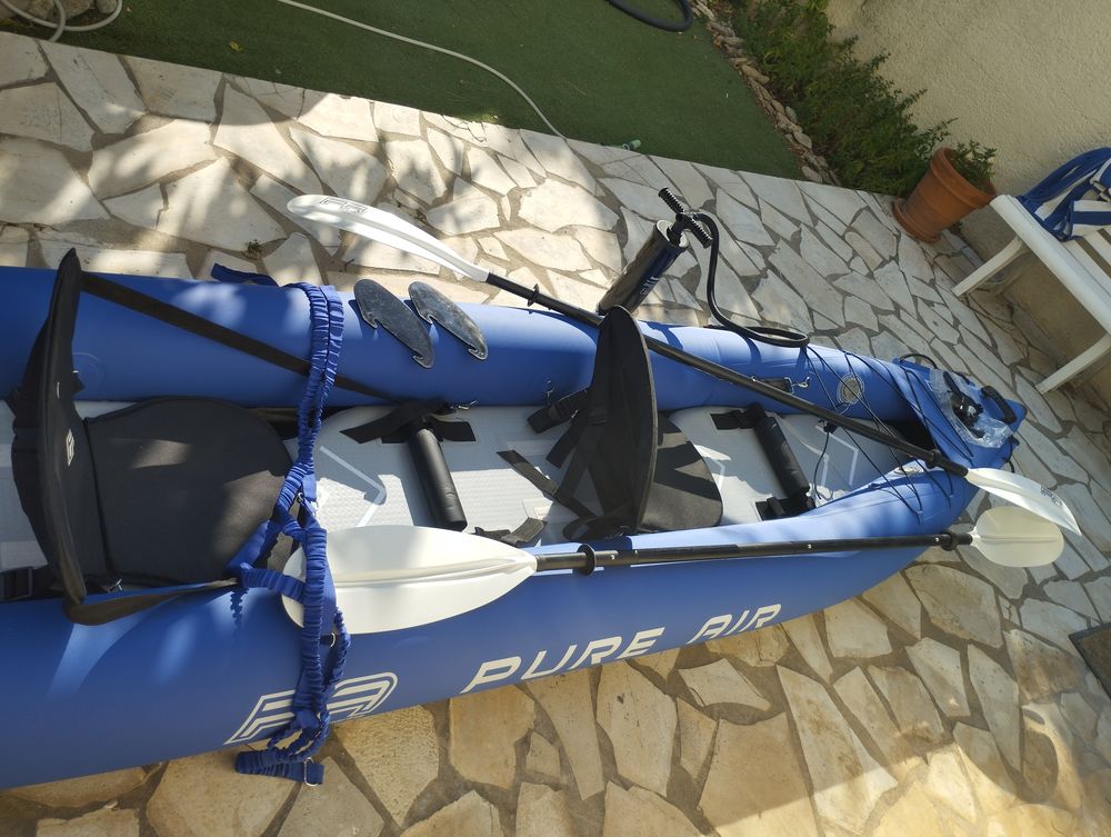 Kayak gonflable 2 places avec accessoires Sports