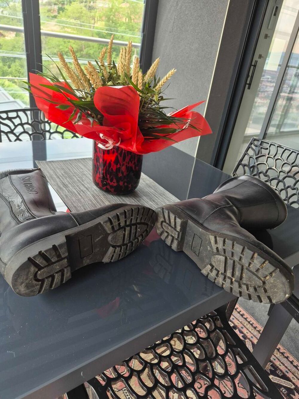 bottes Moto cuir Soulignac Sports