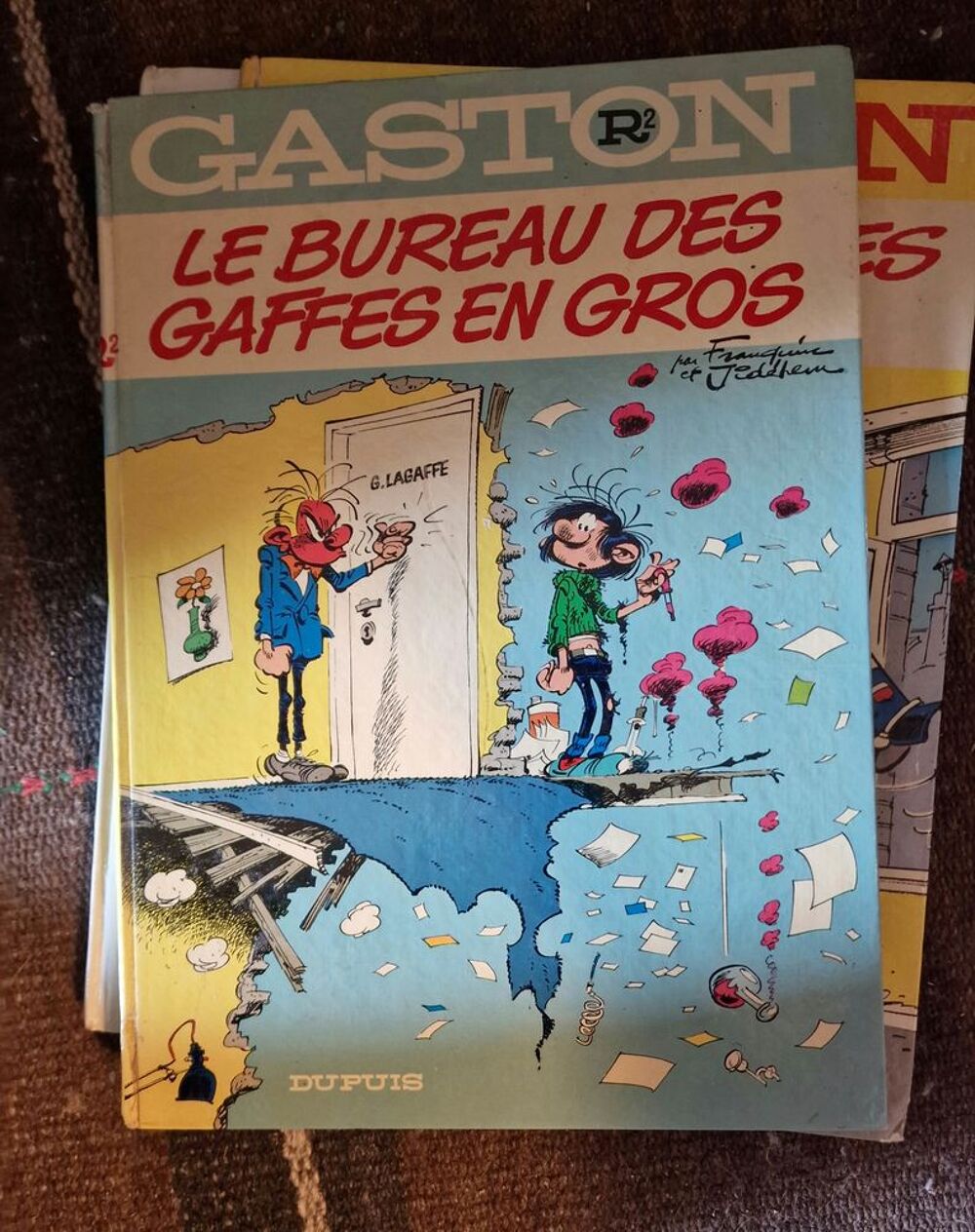 collection Gaston Lagaffe BD et objets 