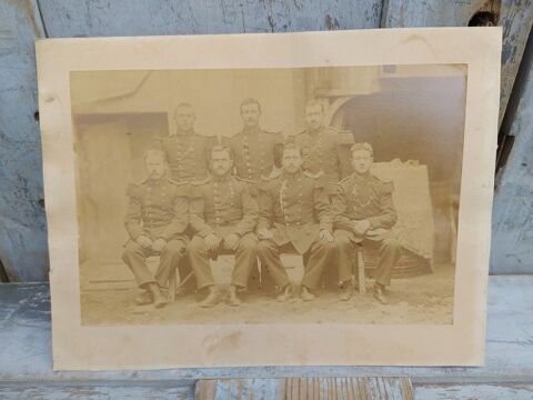 Photographie Militaires du 68ème Régiment Infanterie ca1870 0 Loches (37)