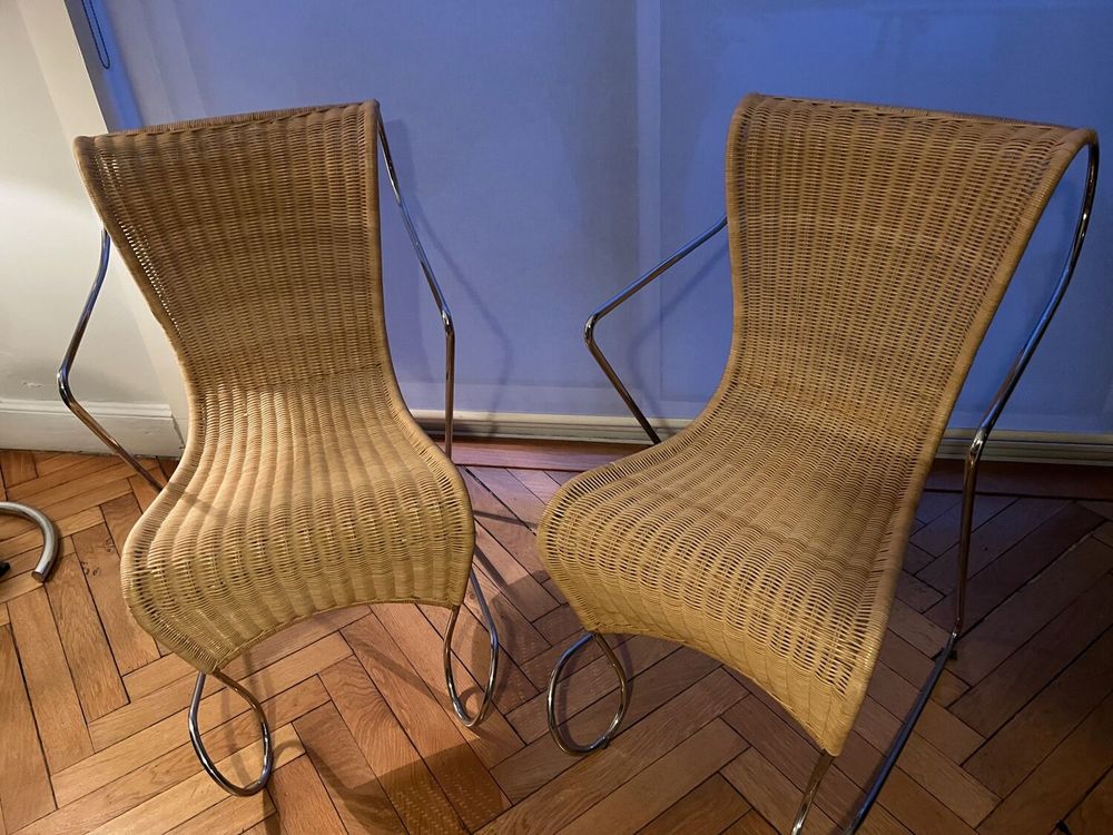 Lot de 2 chaises ZIGO de RON ARAD Meubles