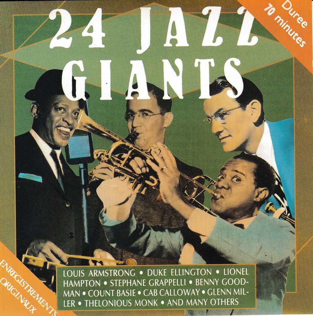 CD 24 Jazz Giants CD et vinyles