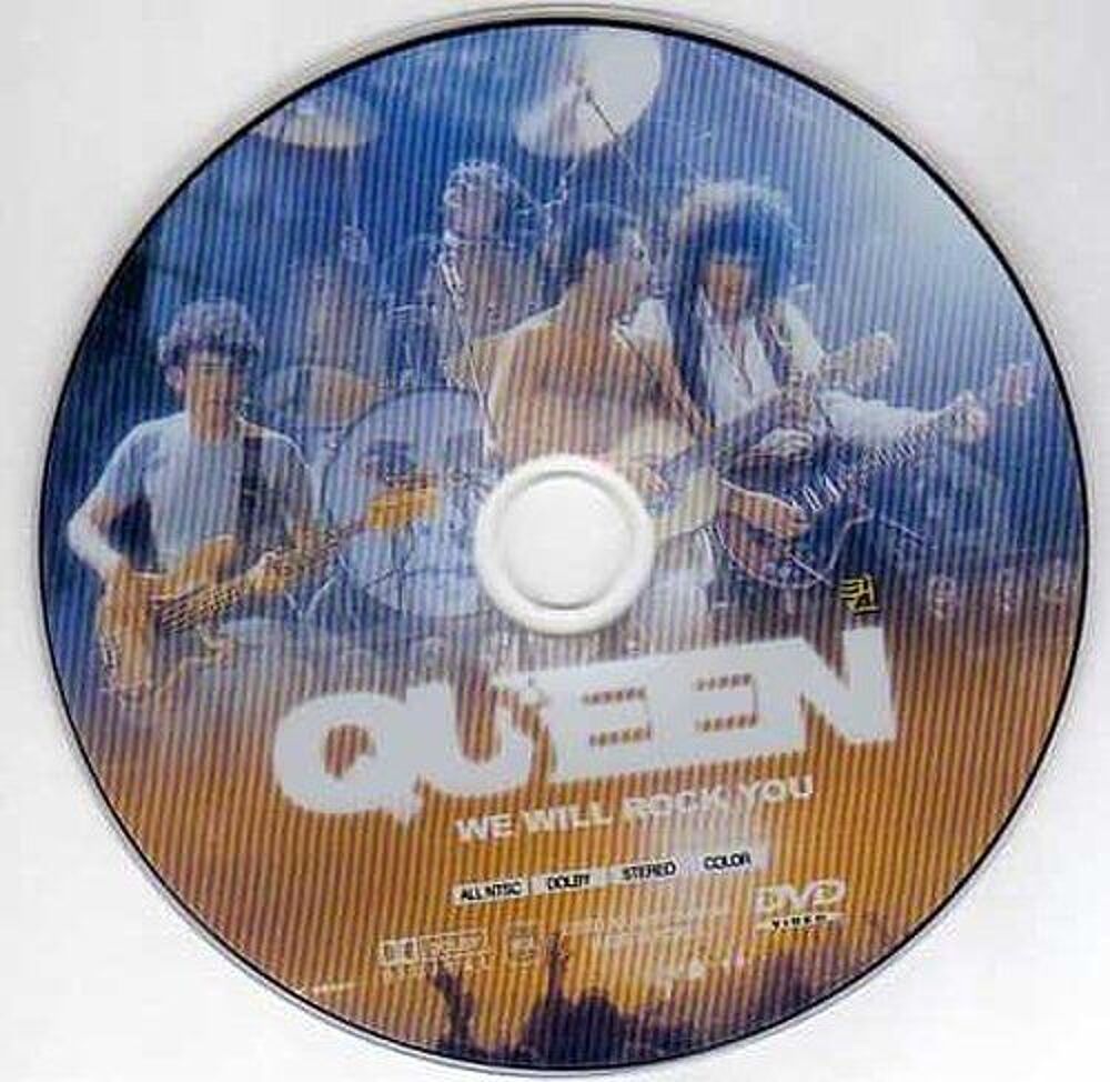 QUEEN WE WILL ROCK YOU DVD et blu-ray