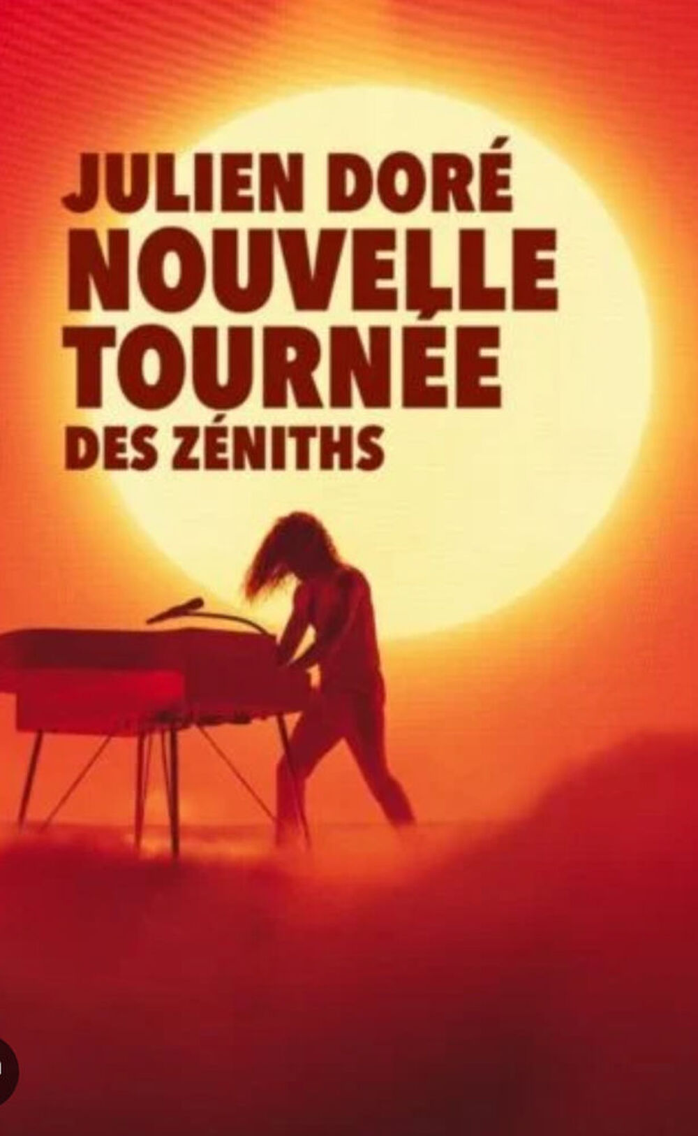Concert Julien Dor&eacute; Billetterie