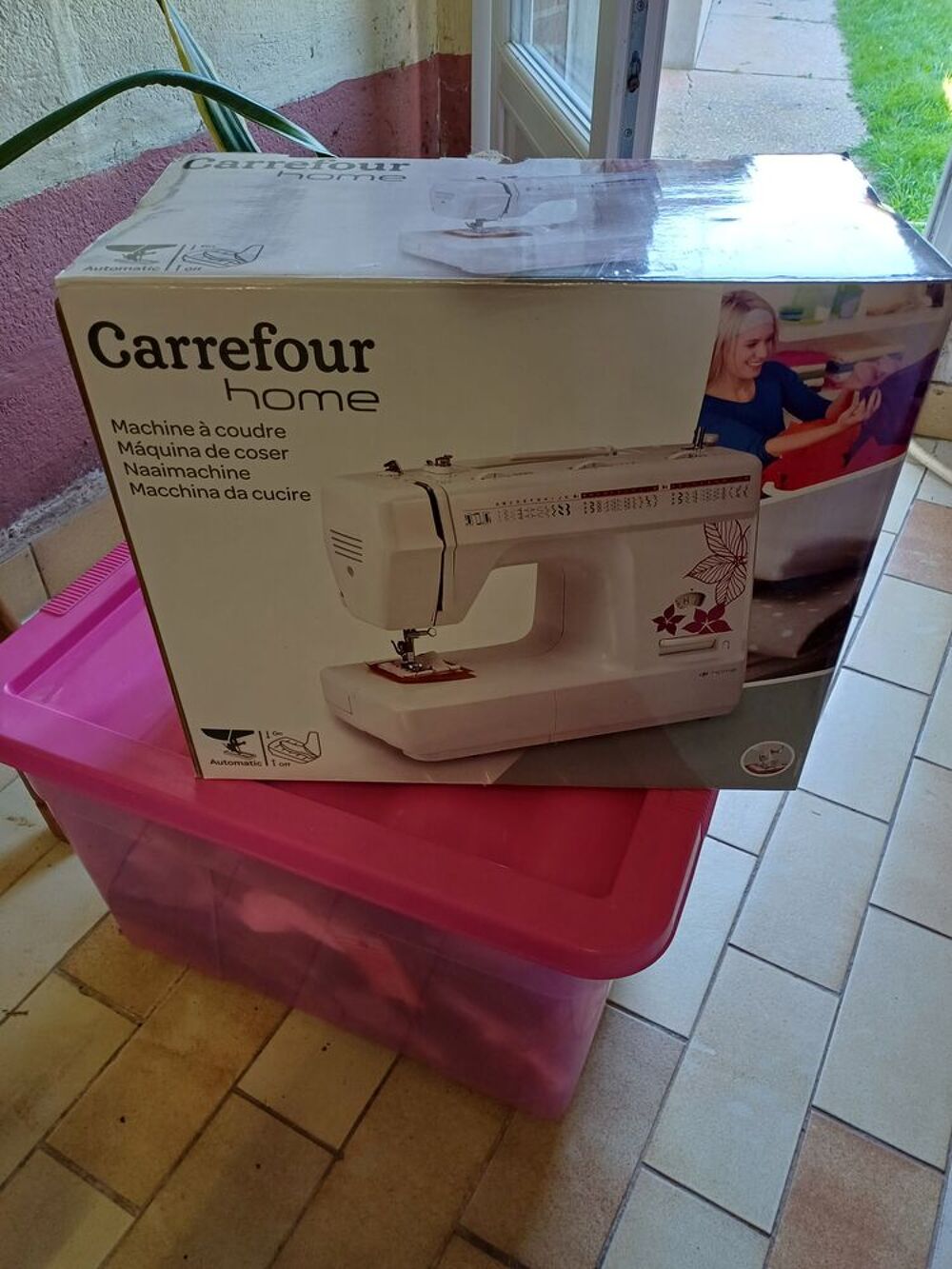 machine &agrave; coudre utilis&eacute;e une fois cause d&eacute;c&eacute;s Electroménager