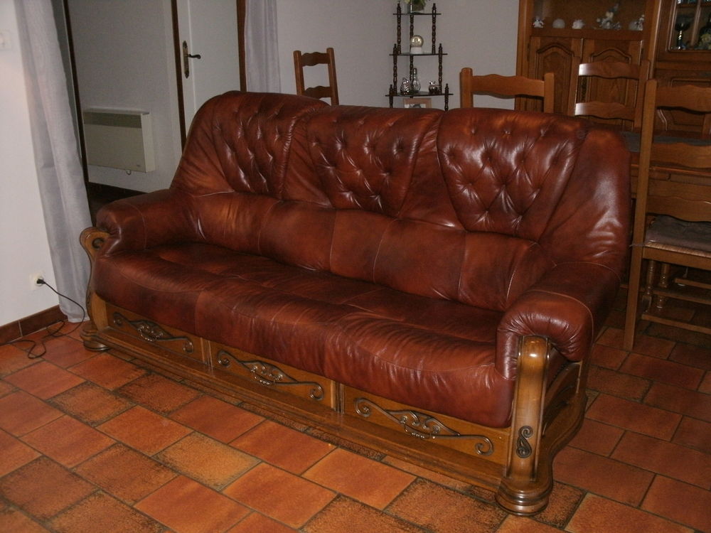 salon cuir Meubles