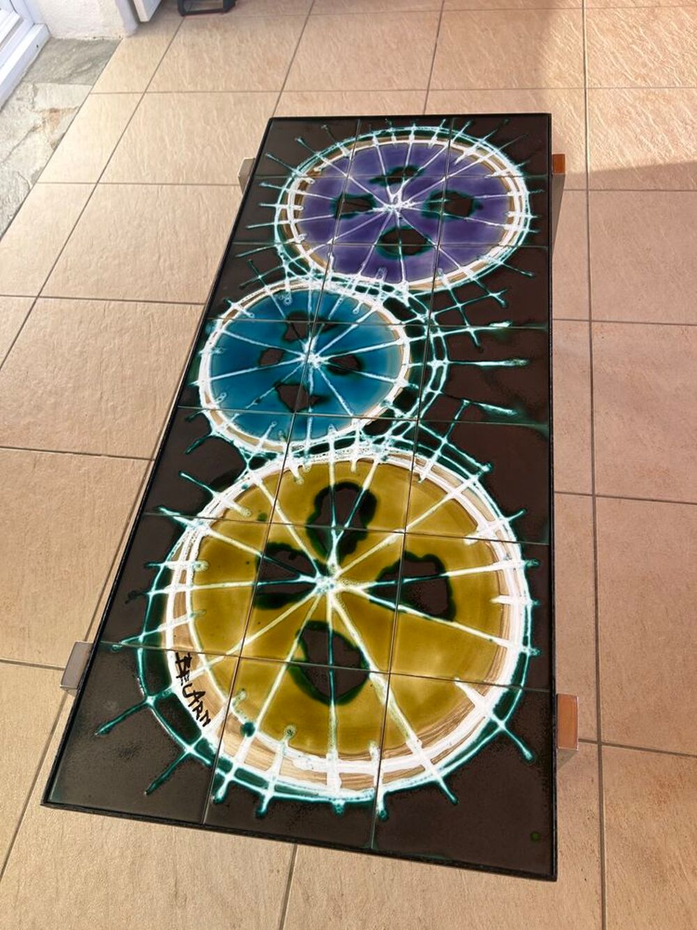 Table basse vintage J.BELARTI Meubles