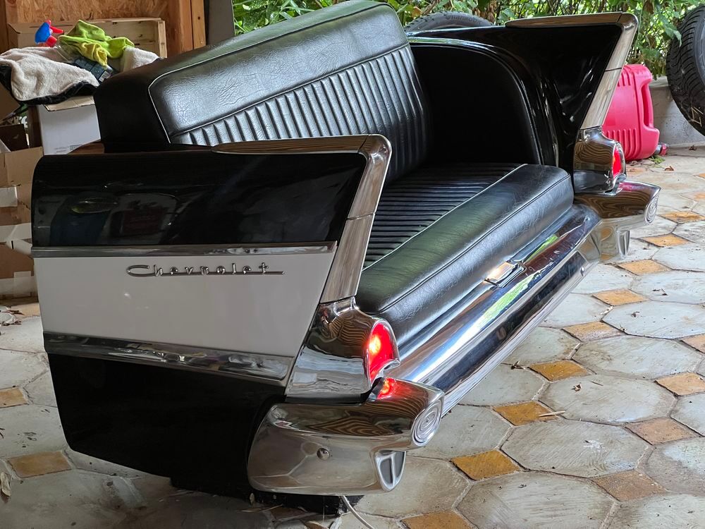  Banquette arri&egrave;re CHEVROLET BEL AIR de 1957 