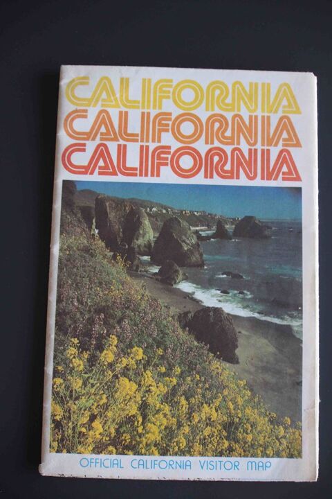CALIFORNIA official Visitor map, 3 Rennes (35)