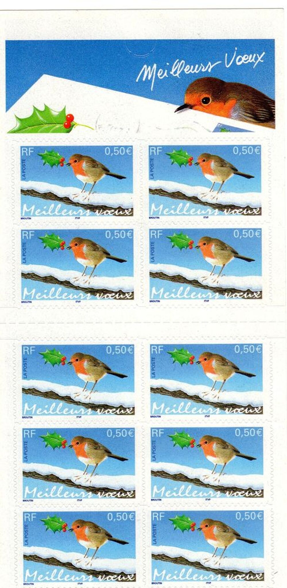 TIMBRES EN CARNET FRANCE
NEUF ** NON PLIE 