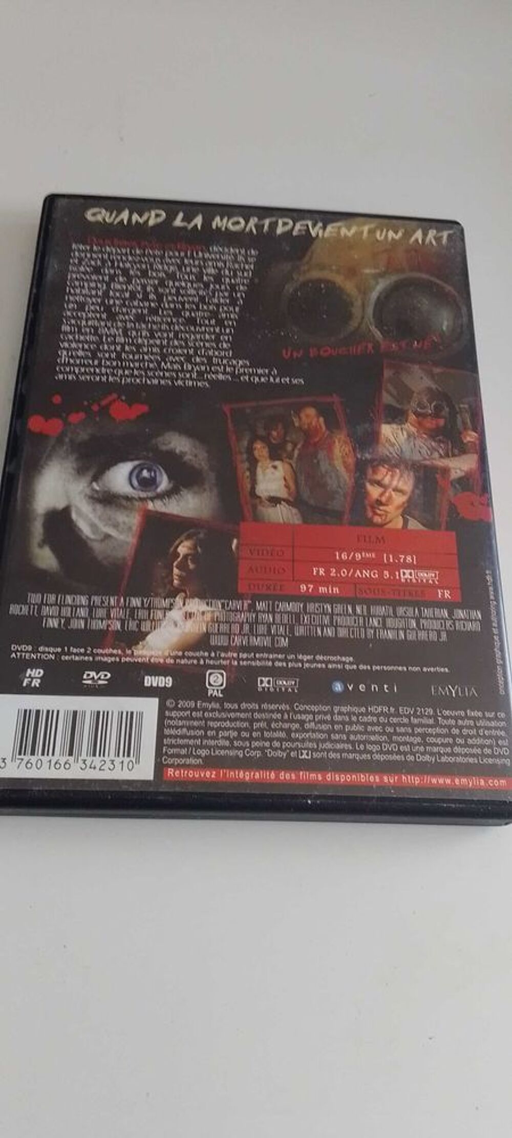 DVD Horreur 