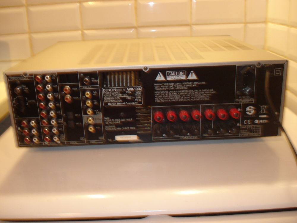 AMPLI DENON AVR-1306 Home Cin&eacute;ma R&eacute;cepteur Audio et hifi