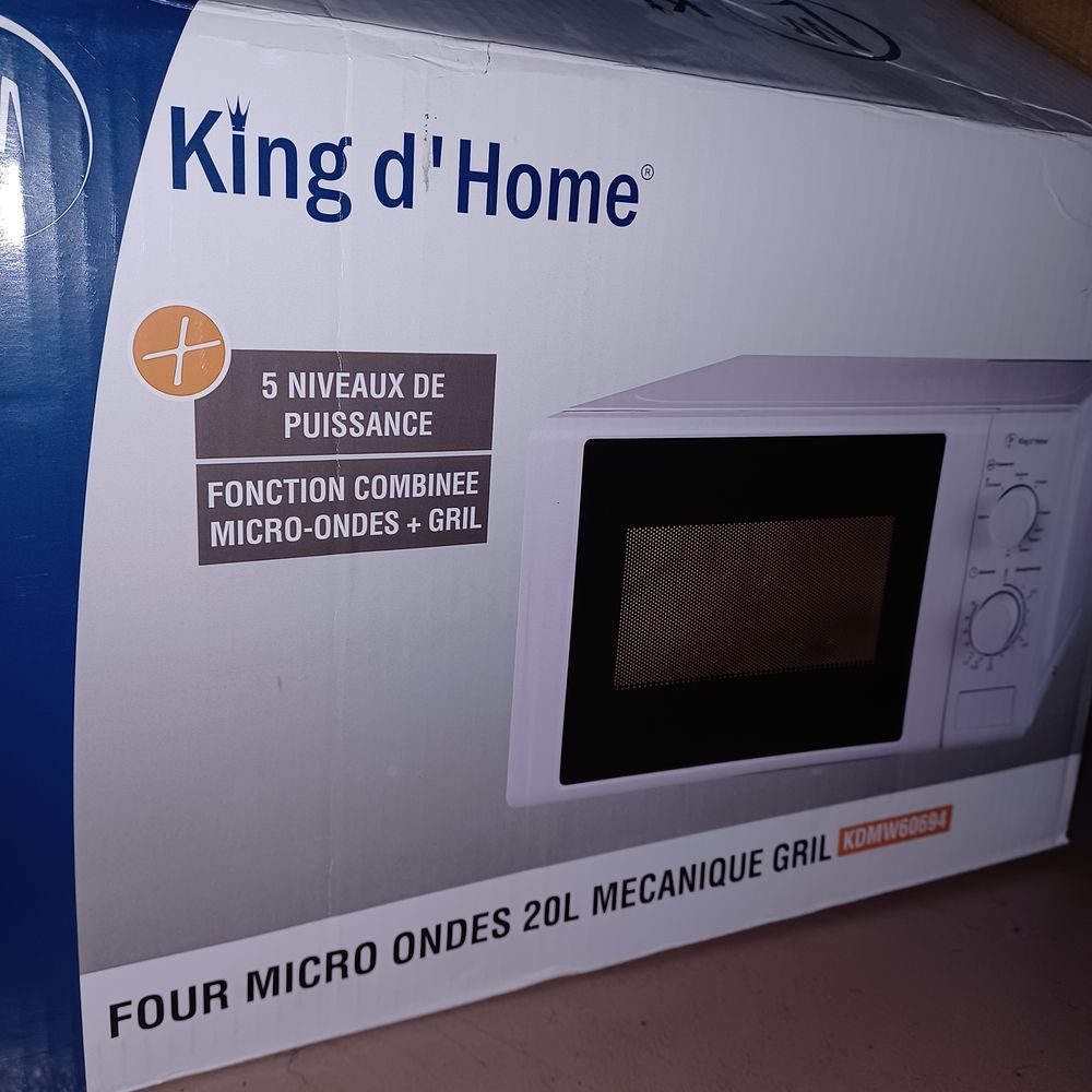 FOUR MICRO-ONDES GRILL KING D'HOME Electroménager