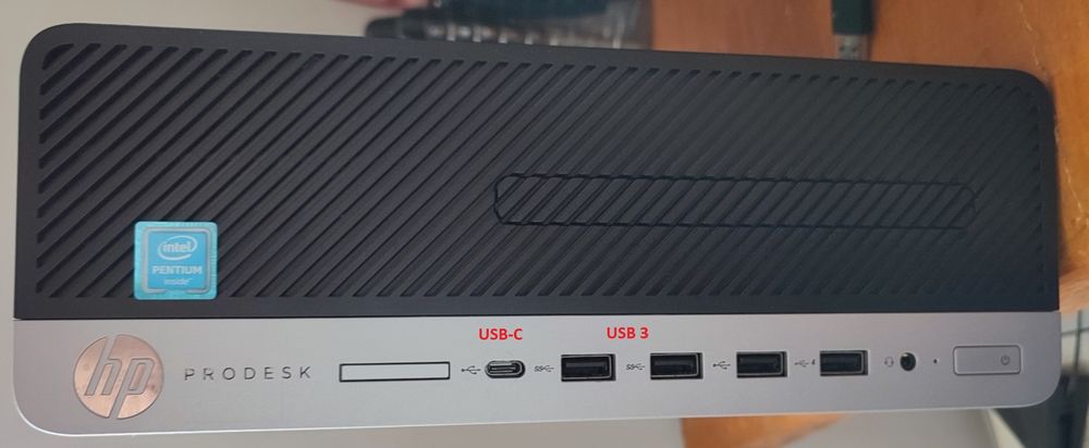 HP ProDesk600 G3 SFF -G4600 3.6GHz-RAM 8Go DDR4 - HDD 500Go Matériel informatique