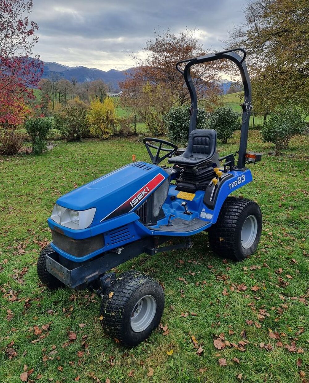 Micro tracteur iseki TXG23 Jardin