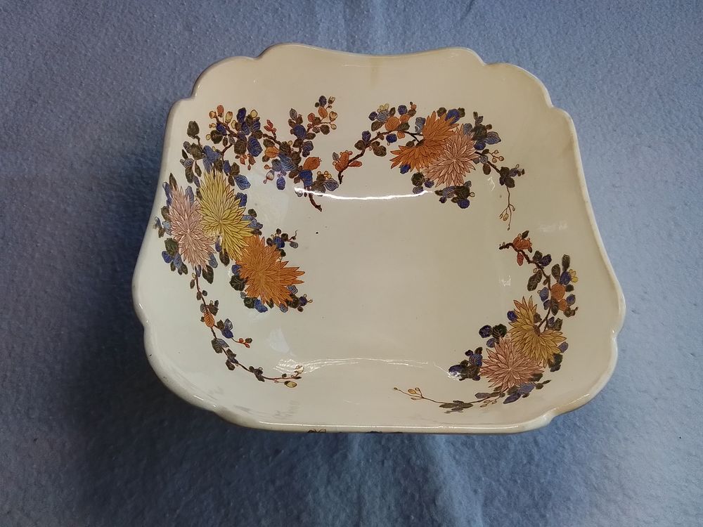 Beau cadeau fin ann&eacute;e , Coupe saladier en fa&iuml;ence Gien Décoration