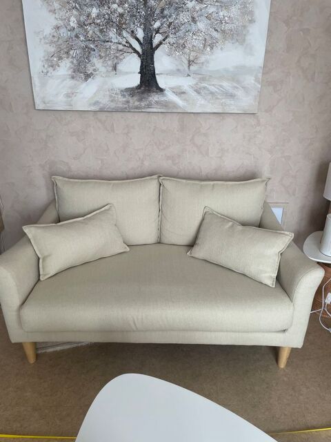 Canap 2 places miloboo beige  200 Argentan (61)