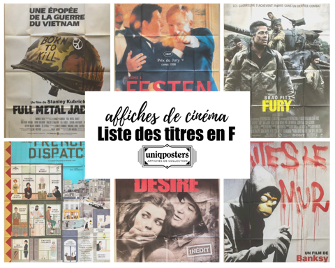 Affiches originales de cinéma : Films en F (partie 2) 0 Montpellier (34)