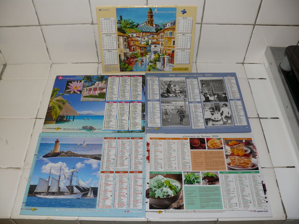 Calendriers divers 