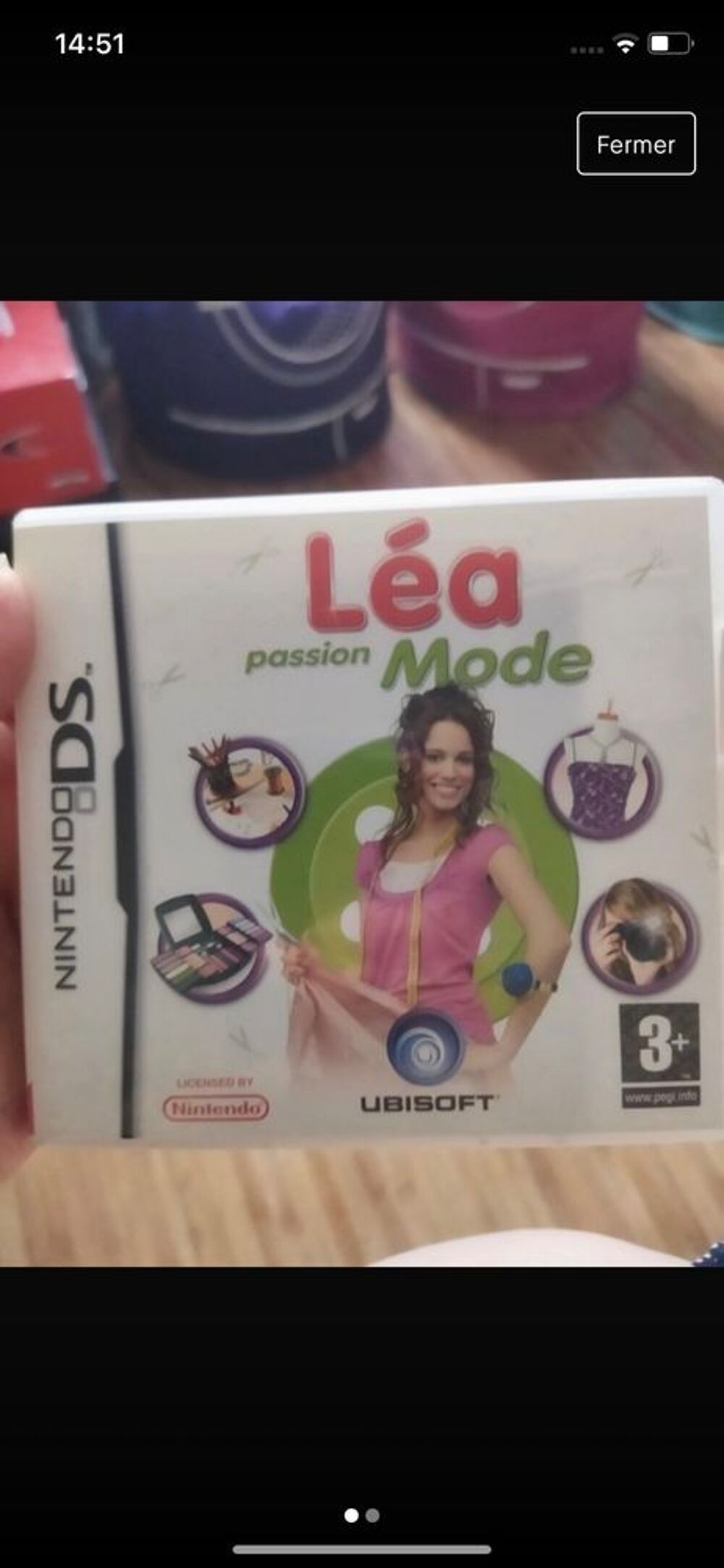 jeu Nitendo Ds &laquo;&nbsp;L&eacute;a passion mode&nbsp;&raquo; Consoles et jeux vidéos