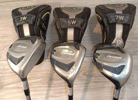 3 Bois de Golf 3&5&7 Cleveland 588 en Graphite Homme en TBE 0 Mantes-la-Jolie (78)