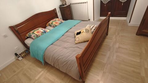 Lit double sommier ajustable électrique 450 La Motte-d'Aveillans (38)