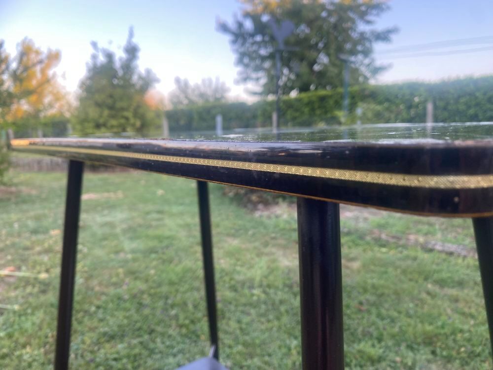 Desserte, ancienne table de t&eacute;l&eacute; &agrave; roulettes Meubles