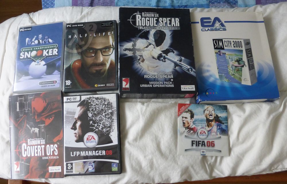 JEUX PLAYSTATION et DIVERS dvd-cd Consoles et jeux vidéos