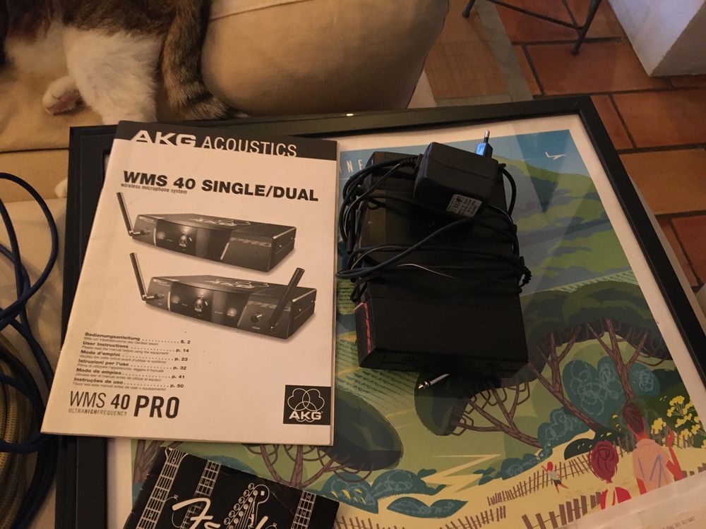 micro HT 40 Pro et &eacute;metteur HF WMS 40 Pro single/dual Instruments de musique