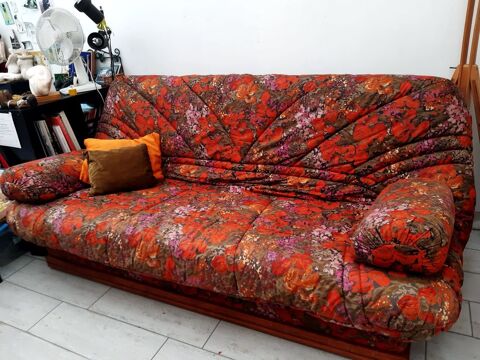 Clic clac convertible  lit 140cm Housse imprimée 95 Saint-Genis-Laval (69)