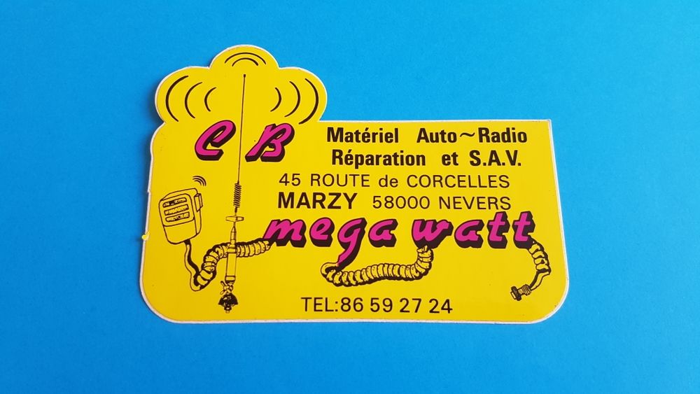 CB MEGA WATT * AUTOCOLLANT 