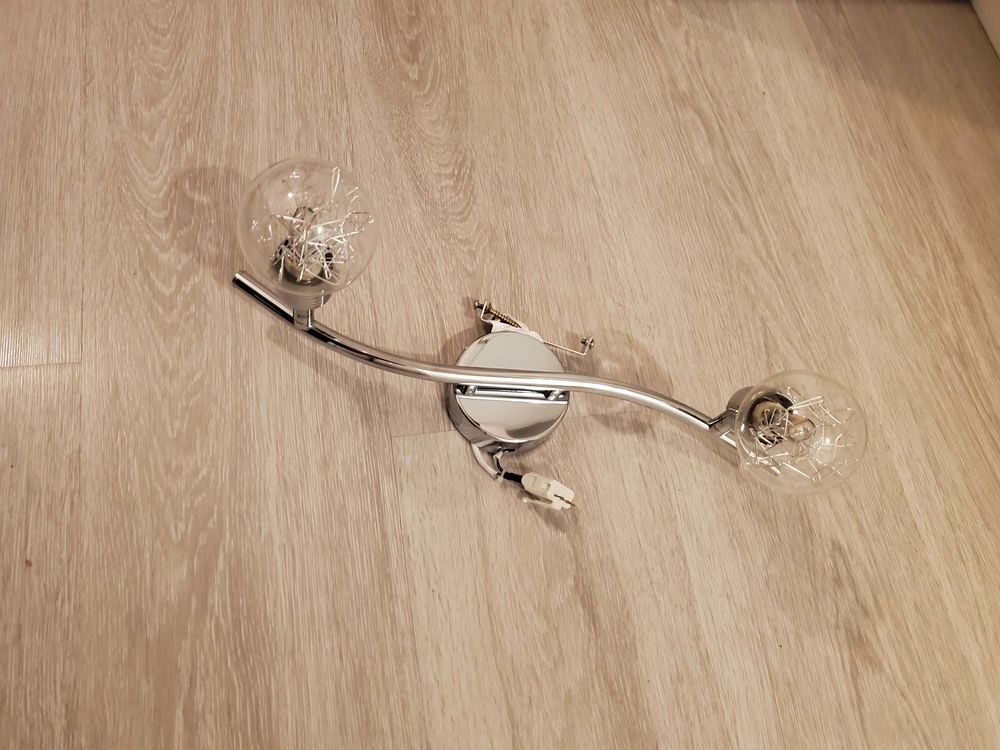 Luminaire en suspension spot 2 lampes basse consommation Décoration