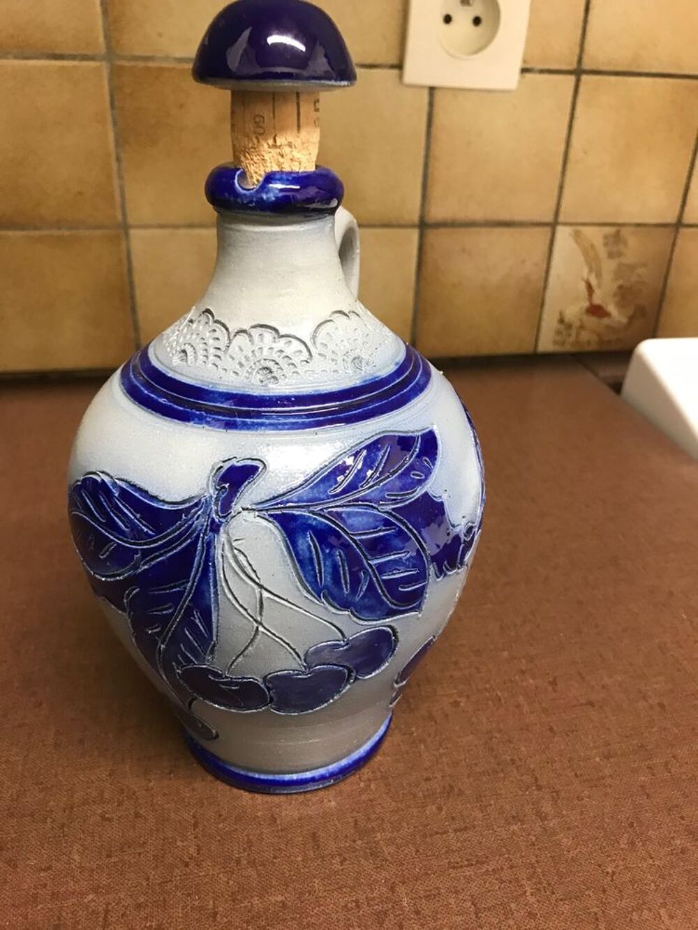 Pichet Gr&egrave;s d'alsace Betschdorf Décoration