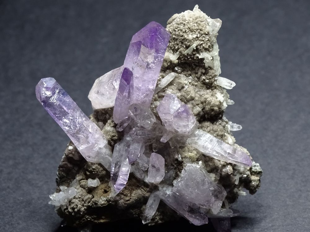 Quartz Am&eacute;thyste Las Vigas de Ramirez Mexique 69gr 76 x 69 x 