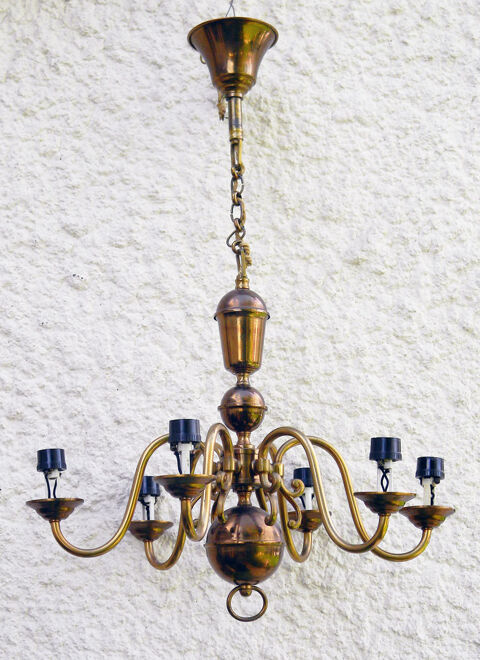 LUSTRE FLAMAND 6 branches 30 Lagny-sur-Marne (77)