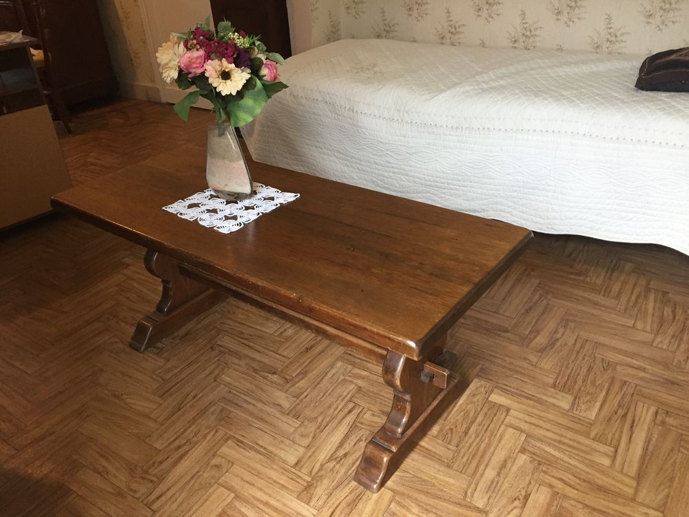 Table basse en bois massif Meubles
