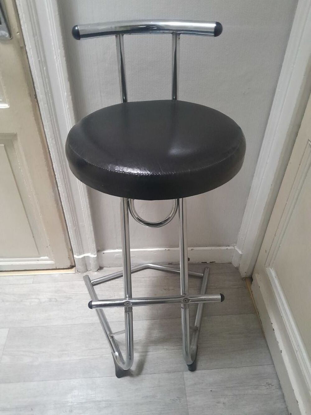 2 Tabourets noir Cuisine
