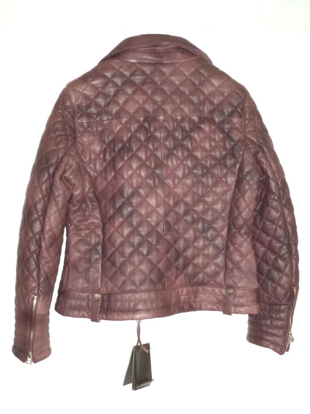 Blouson cuir femme Vêtements