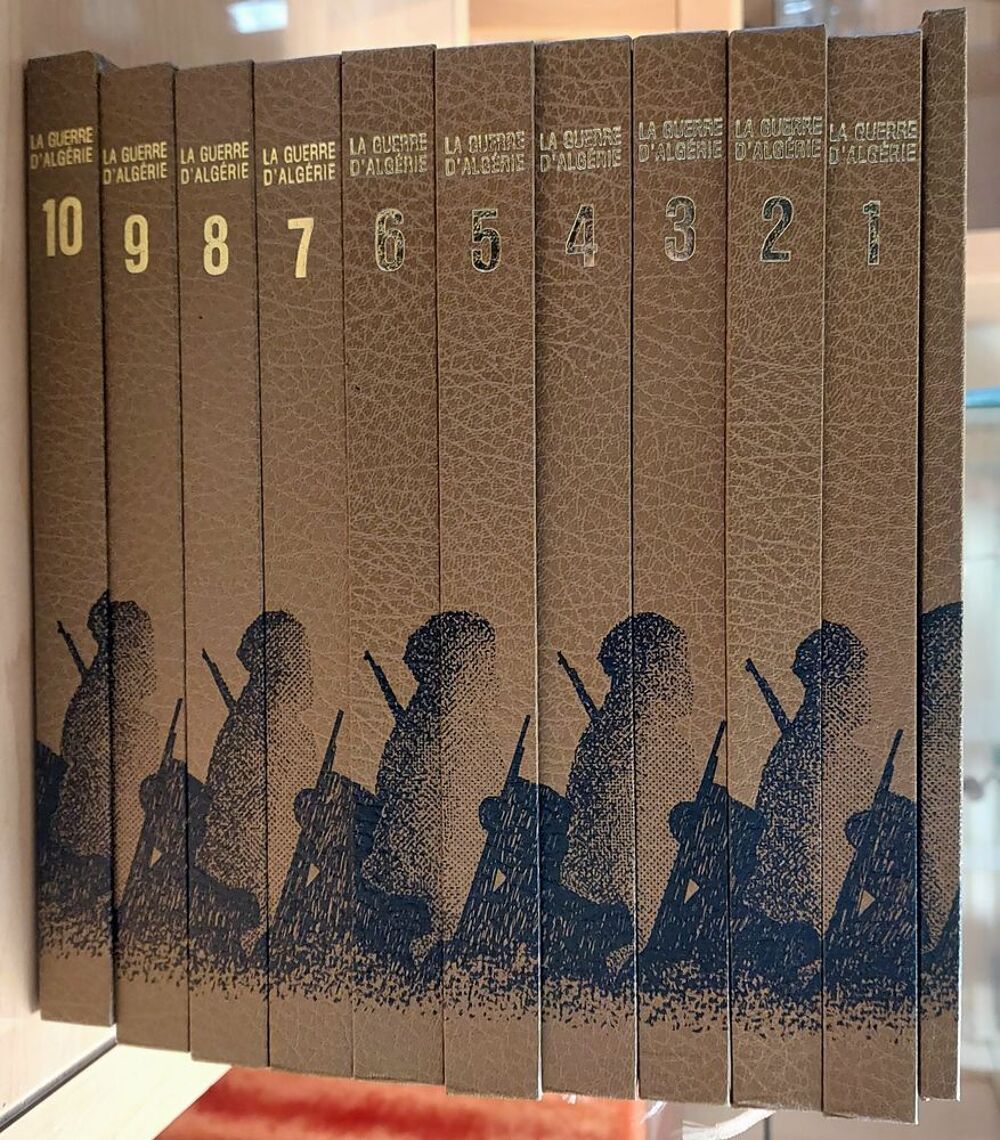 LA GUERRE D'ALGERIE EN 10 VOLUMES Livres et BD
