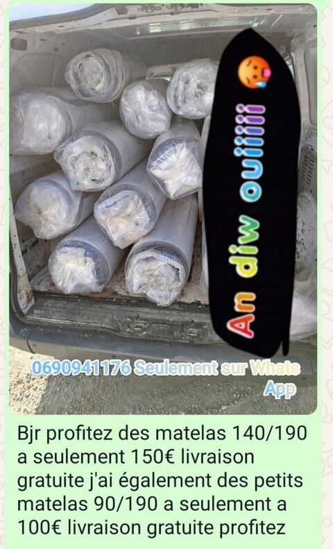 Matelas 150 Basse-Terre (97)